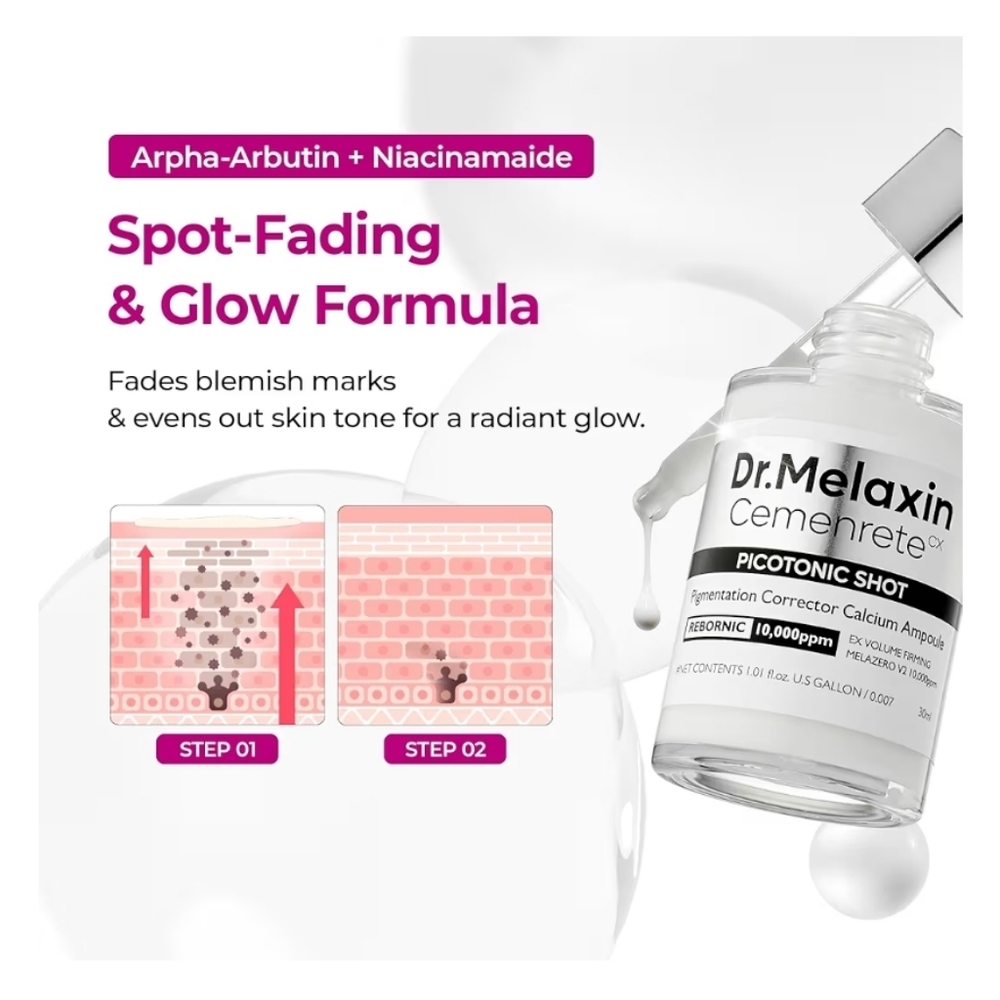 Dr.Melaxin Cemenrete Picotonic Shot Calcium Serum for Firming Density collagen - Picture 5 of 8